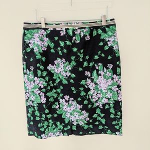 Talbots Dark Navy Blue Oprah Magazine Skirt 14